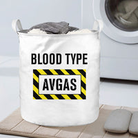 Thumbnail for Blood Type AVGAS Designed Laundry Baskets