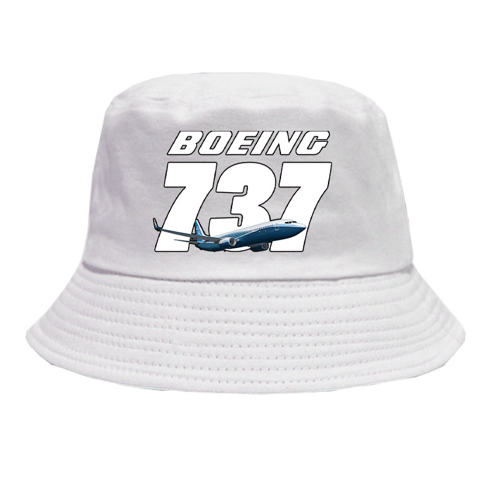 Super Boeing 737+Text Designed Summer & Stylish Hats