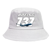 Thumbnail for Super Boeing 737+Text Designed Summer & Stylish Hats