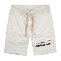 Thumbnail for The Airbus A320 Designed Cotton Shorts