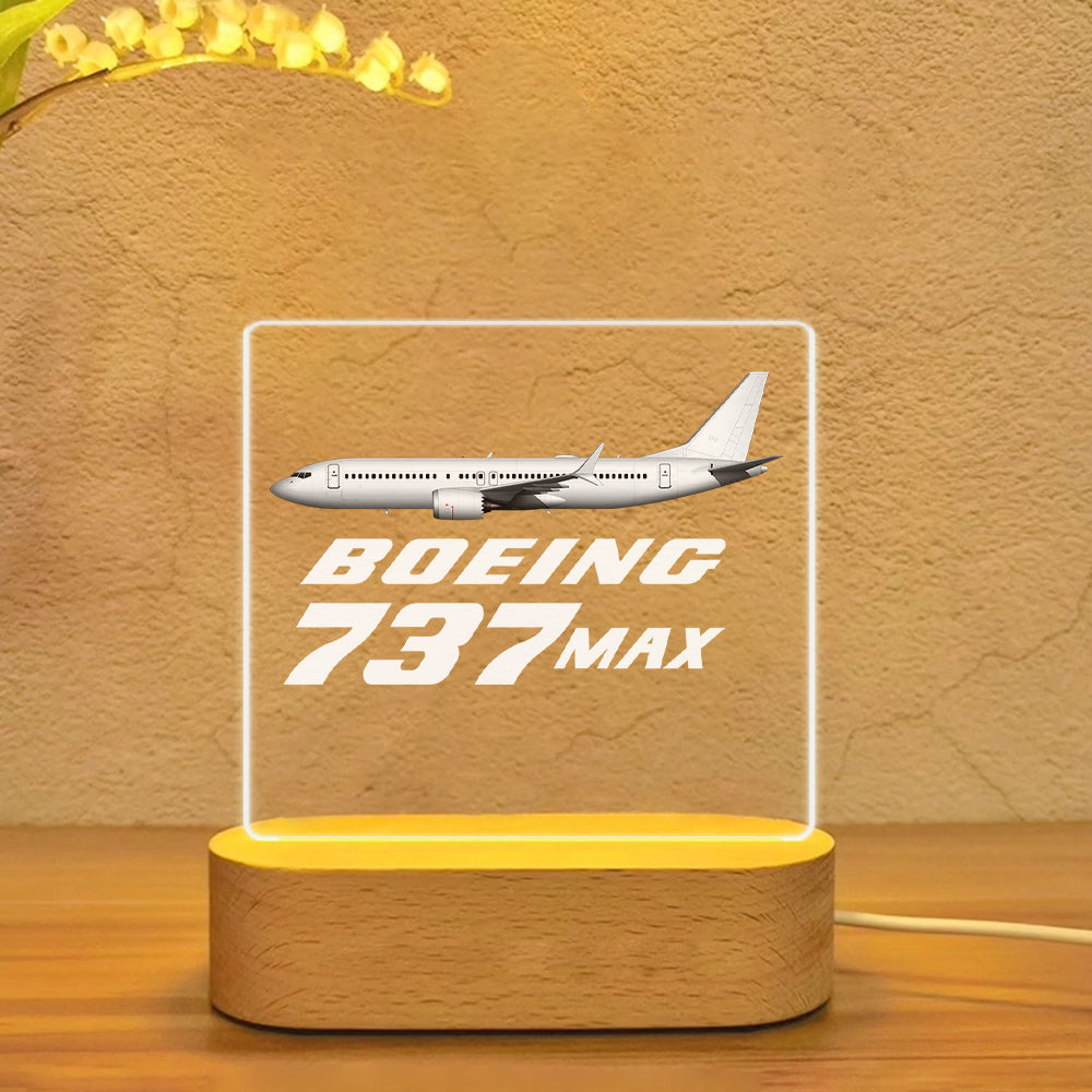 The Boeing 737Max Designed Night Lamp