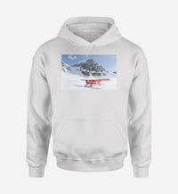 Thumbnail for Amazing Snow Airplane Designed Hoodies