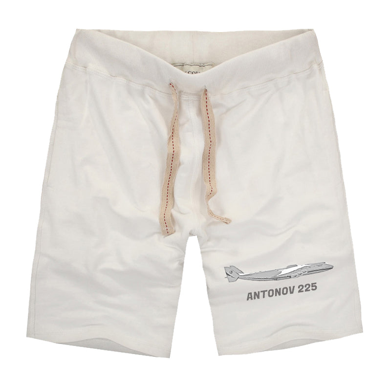 antonov 225 Designed Cotton Shorts