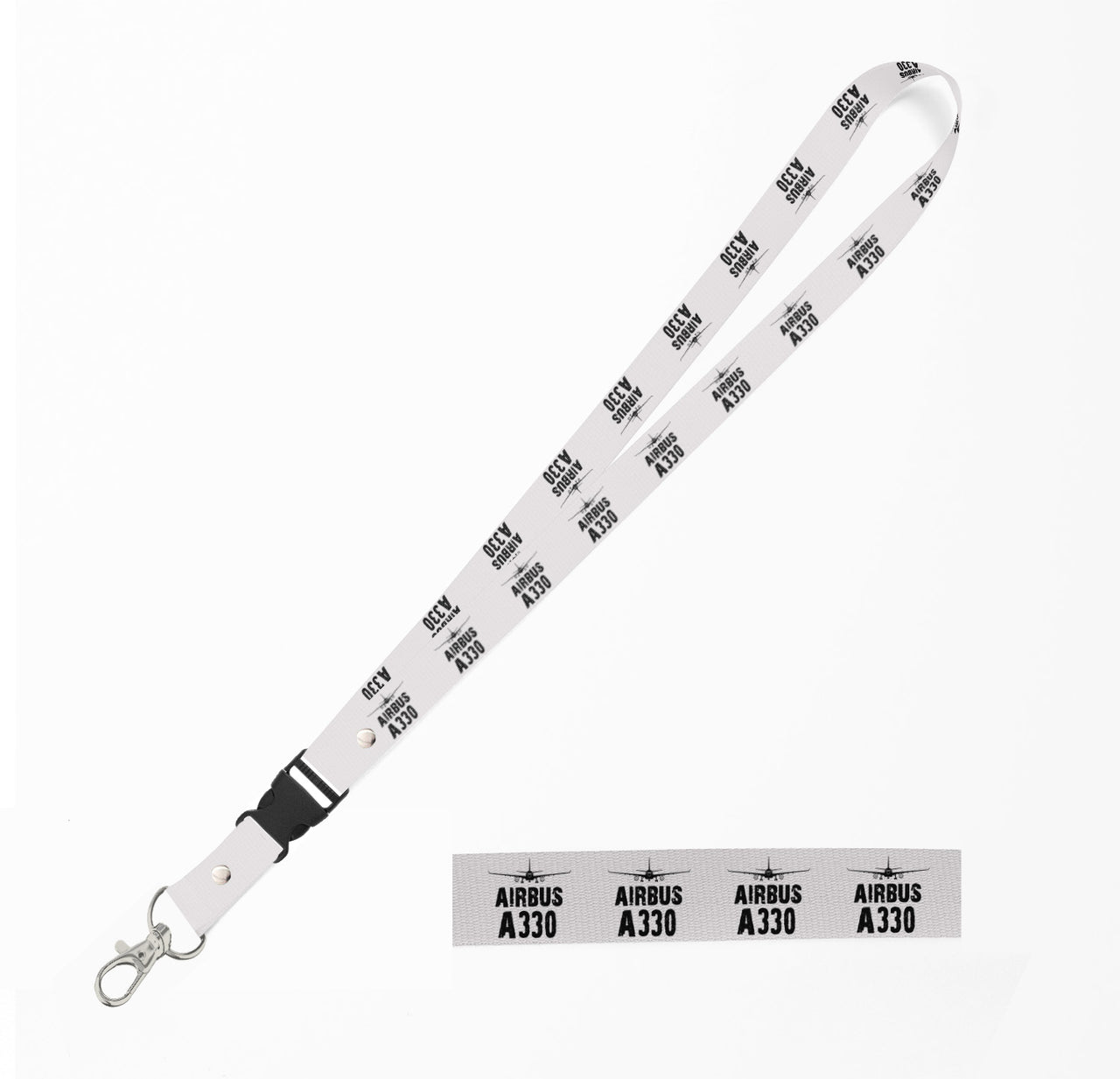 Airbus A330 & Plane Designed Detachable Lanyard & ID Holders