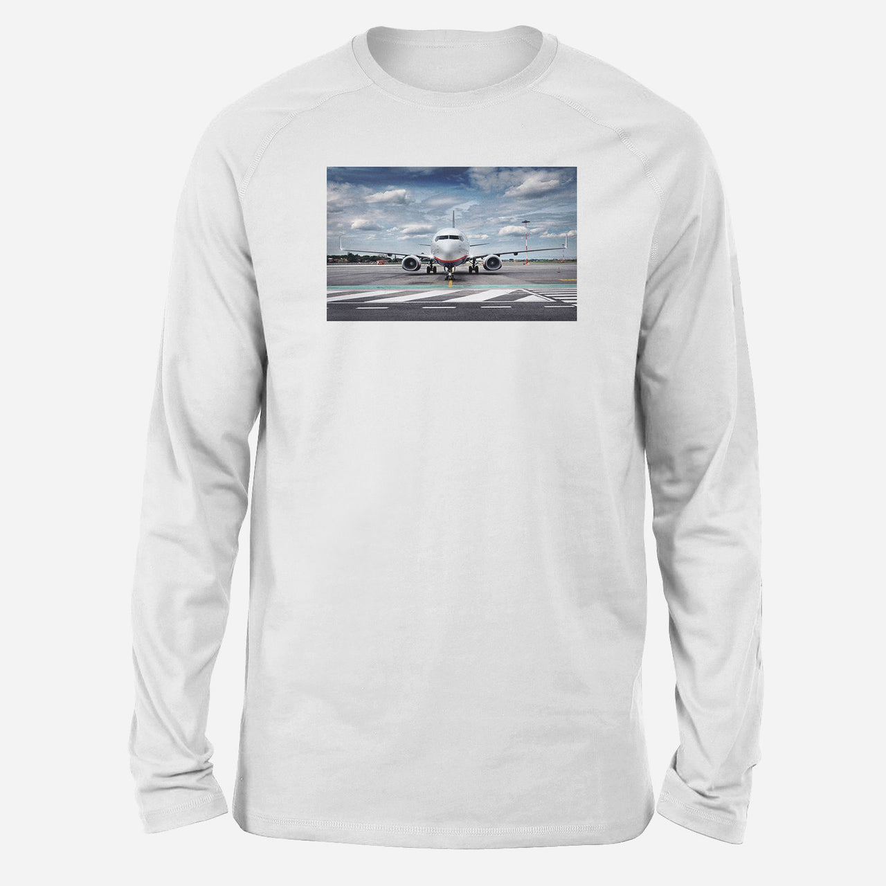 Amazing Clouds and Boeing 737 NG Designed Long-Sleeve T-Shirts