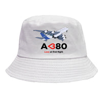 Thumbnail for Airbus A380 Love at first flight Designed Summer & Stylish Hats
