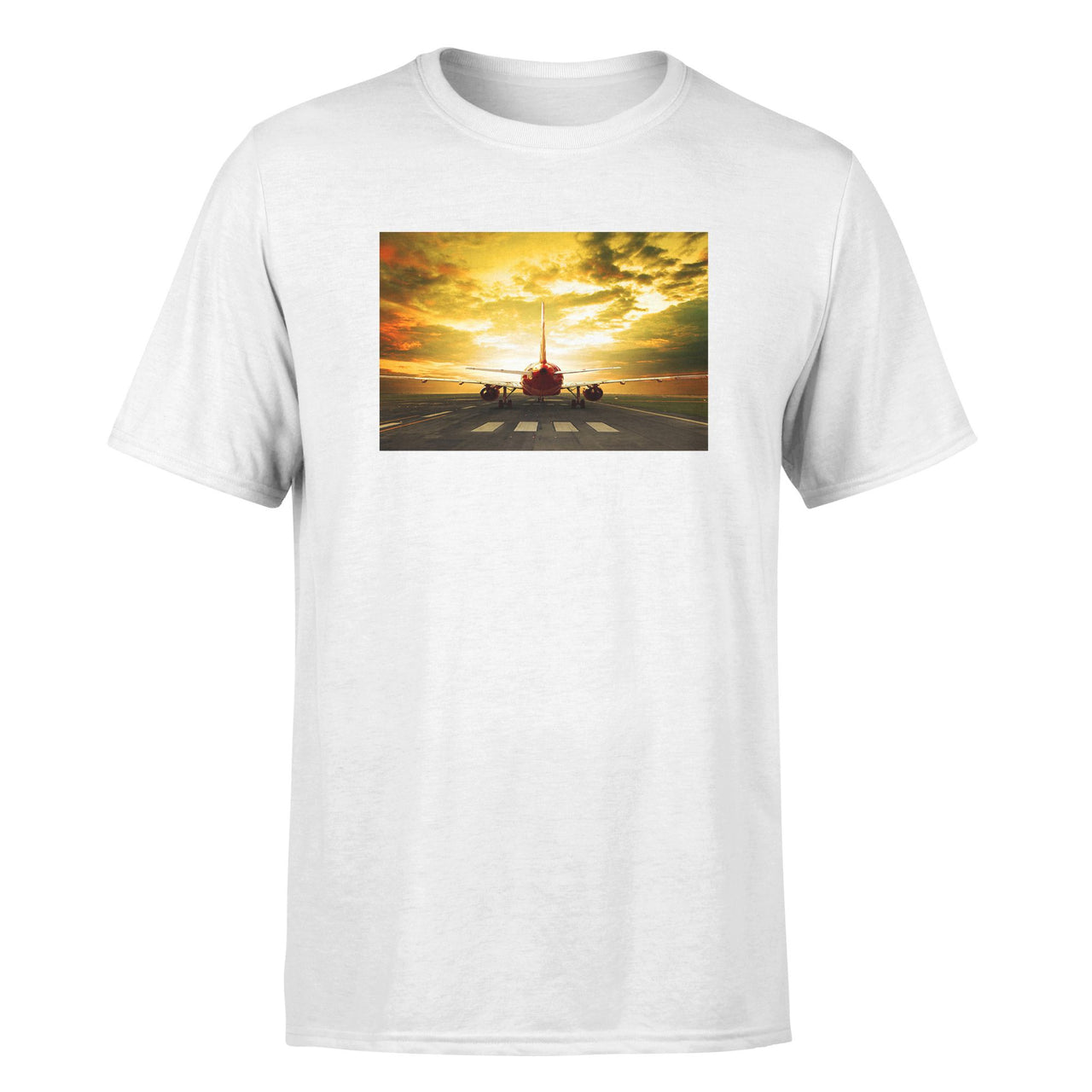 Ready for Departure Passanger Jet Designed T-Shirts