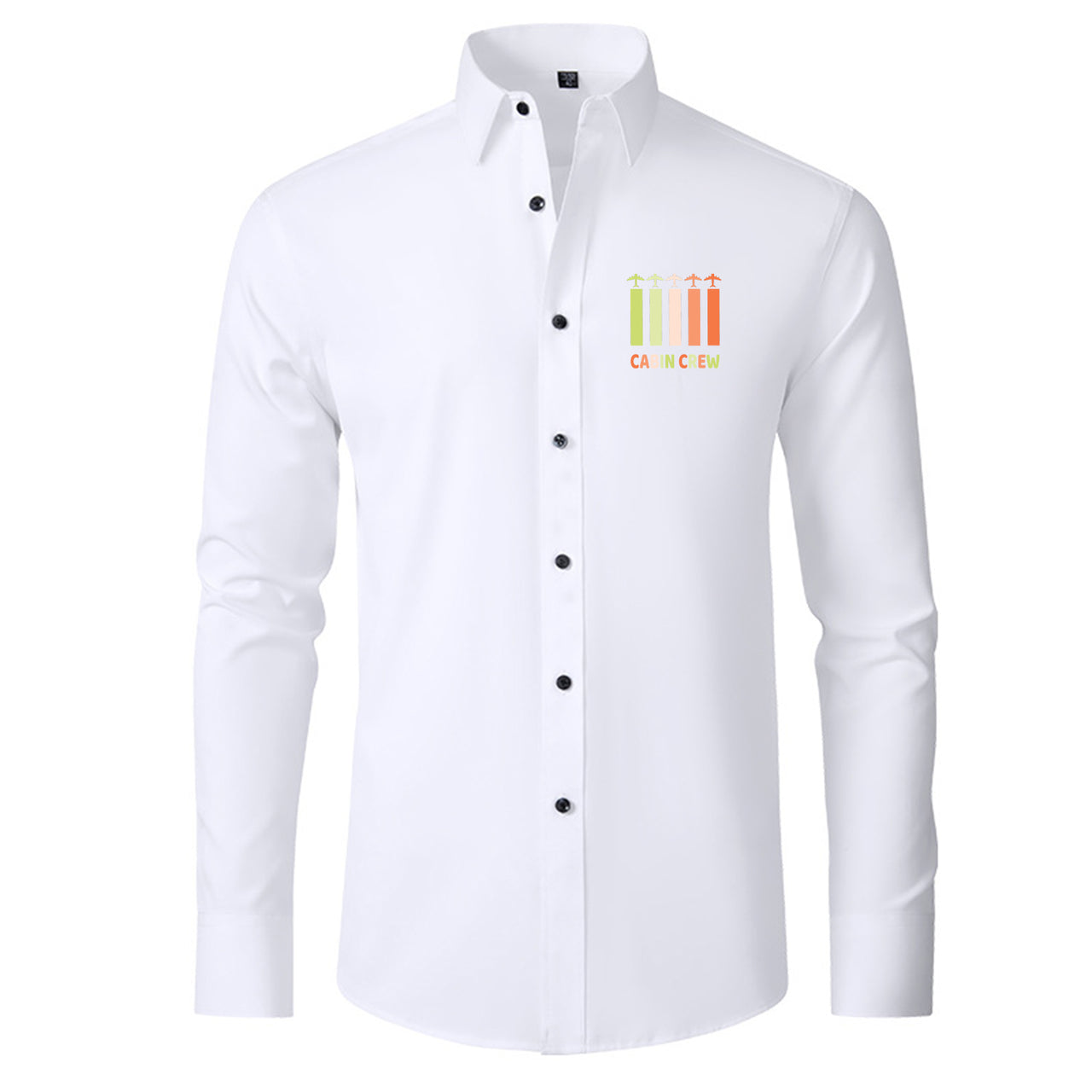 Colourful Cabin Crew Designed Long Sleeve Shirts