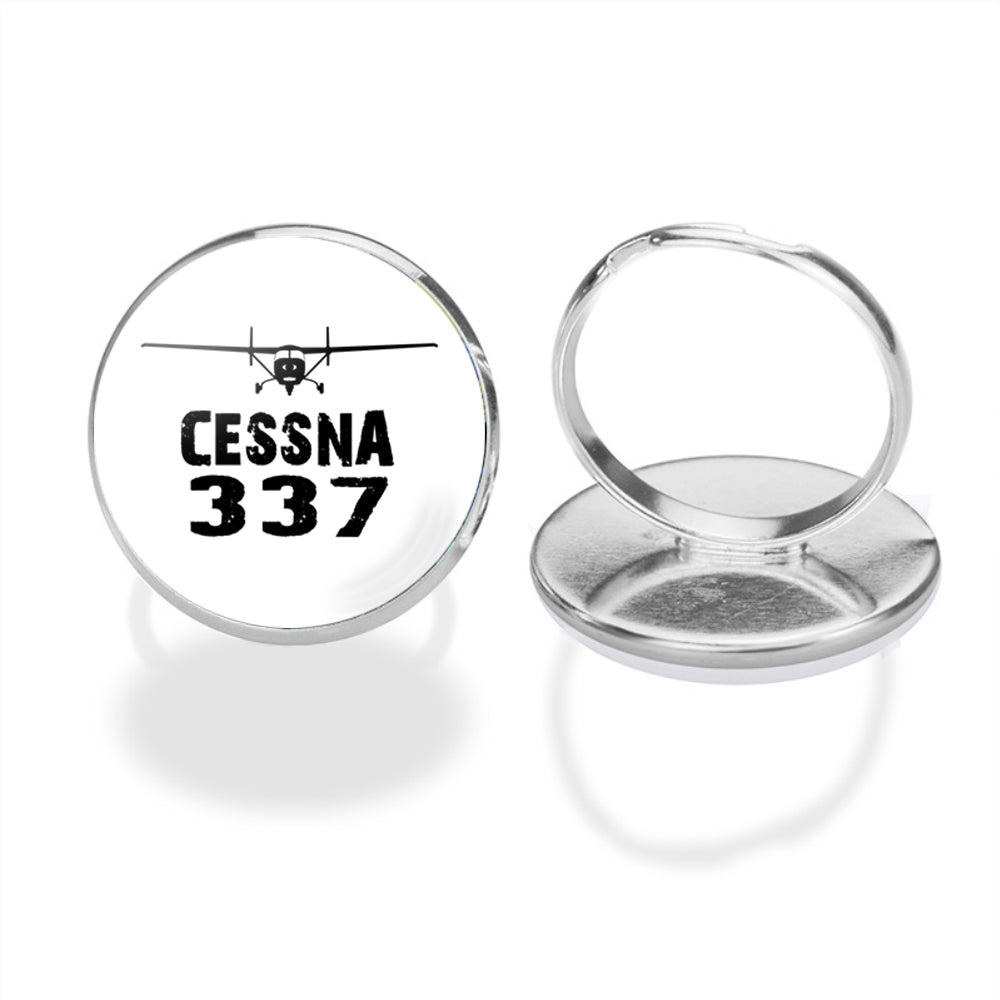 Cessna 337 & Plane Designed Rings