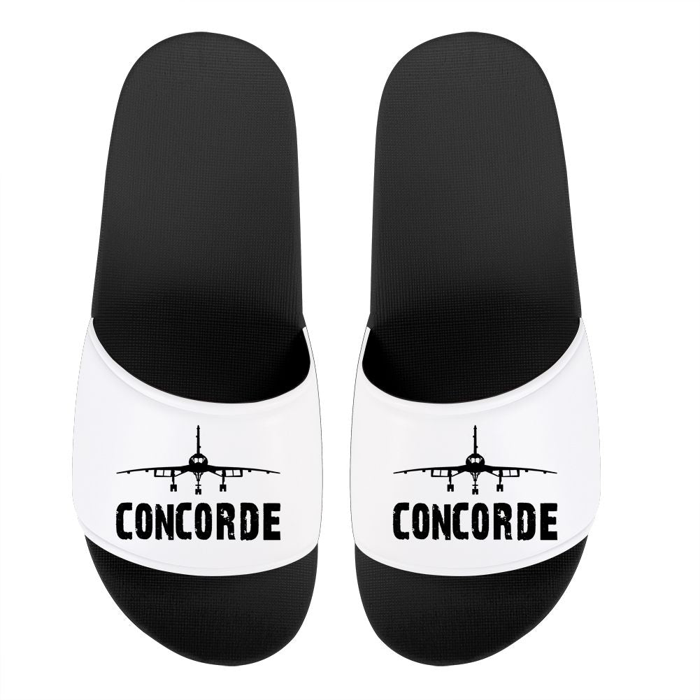 Concorde & Plane Designed Sport Slippers