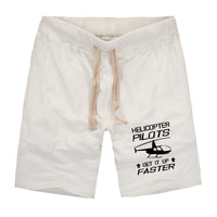 Thumbnail for Helicopter Pilots Get It Up Faster Designed Cotton Shorts