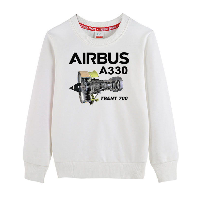 Airbus A330 & Trent 700 Engine Designed "CHILDREN" Sweatshirts