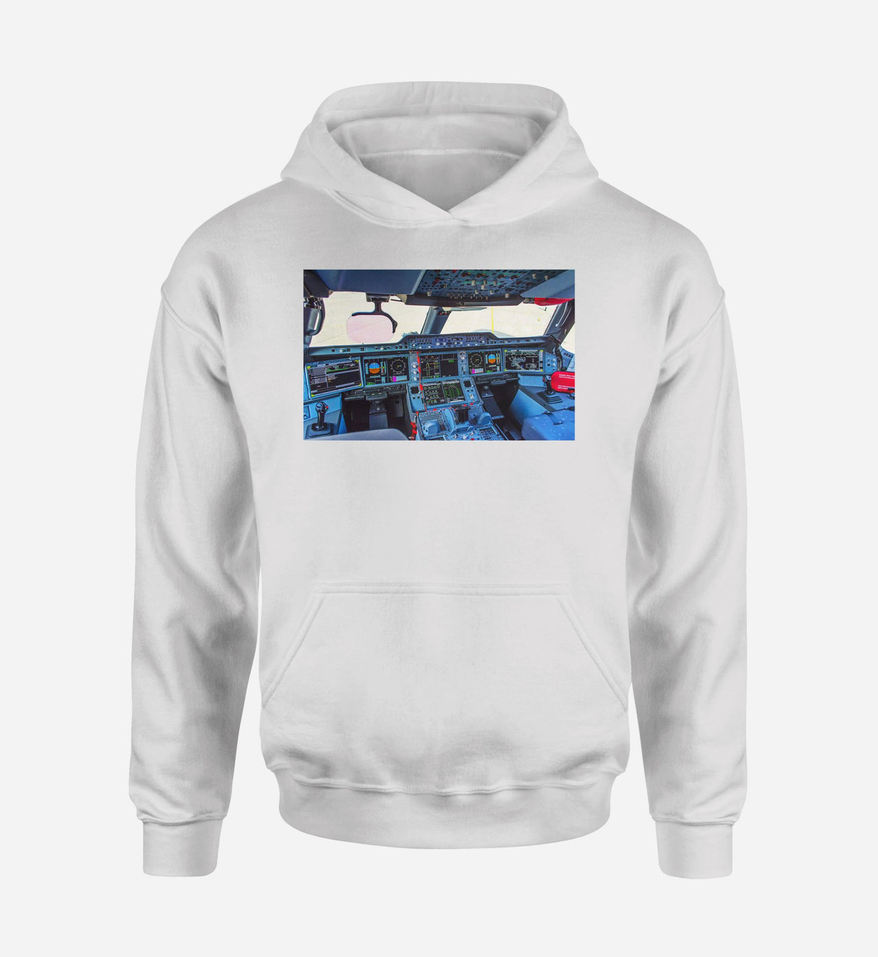 Airbus A350 Cockpit Designed Hoodies
