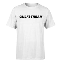 Thumbnail for Gulfstream & Text Designed T-Shirts