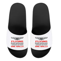 Thumbnail for Flying One Ball Designed Sport Slippers