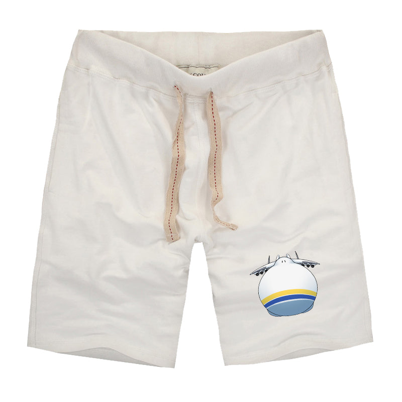 Antonov 225 ROUND Designed Cotton Shorts