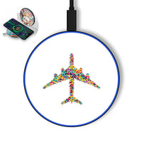 Thumbnail for Colourful Airplane Designed Wireless Chargers