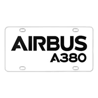 Thumbnail for Airbus A380 & Text Designed Metal (License) Plates