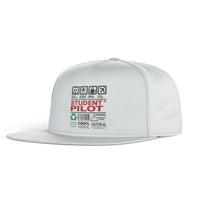 Thumbnail for Student Pilot Label Designed Snapback Caps & Hats