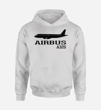 Thumbnail for Airbus A320 Printed Designed Hoodies