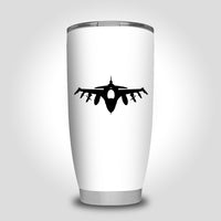 Thumbnail for Fighter Jet 16 Silhouette Designed Tumbler Travel Mugs