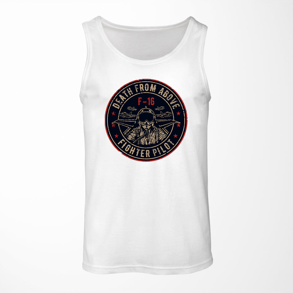 Fighter Jet 16 - Death From Above Designed Tank Tops