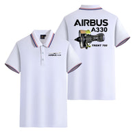 Thumbnail for Airbus A330 & Trent 700 Engine Designed Stylish Polo T-Shirts (Double-Side)
