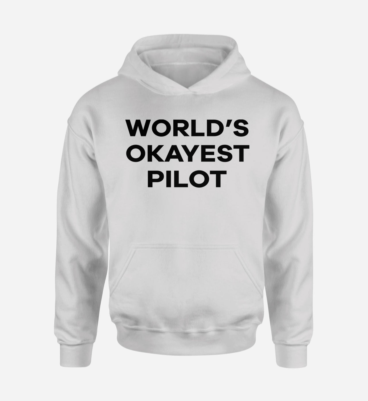 World's Okayest Pilot Designed Hoodies