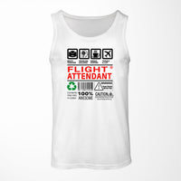 Thumbnail for Flight Attendant Label Designed Tank Tops
