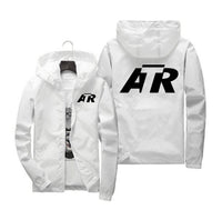 Thumbnail for ATR & Text Designed Windbreaker Jackets