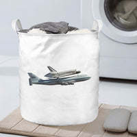 Thumbnail for Space shuttle on 747 Designed Laundry Baskets