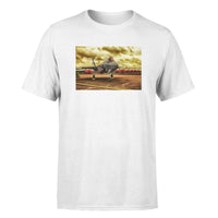 Thumbnail for Fighting Falcon F35 at Airbase Designed T-Shirts
