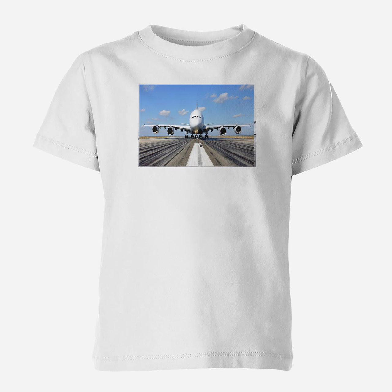 Mighty Airbus A380 Designed Children T-Shirts