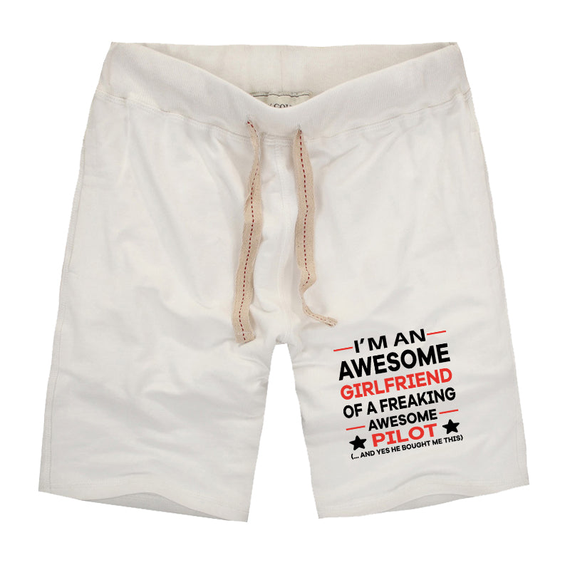 I am an Awesome Series Girlfriend Designed Cotton Shorts
