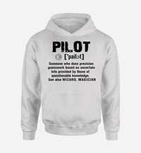 Thumbnail for Pilot [Noun] Designed Hoodies