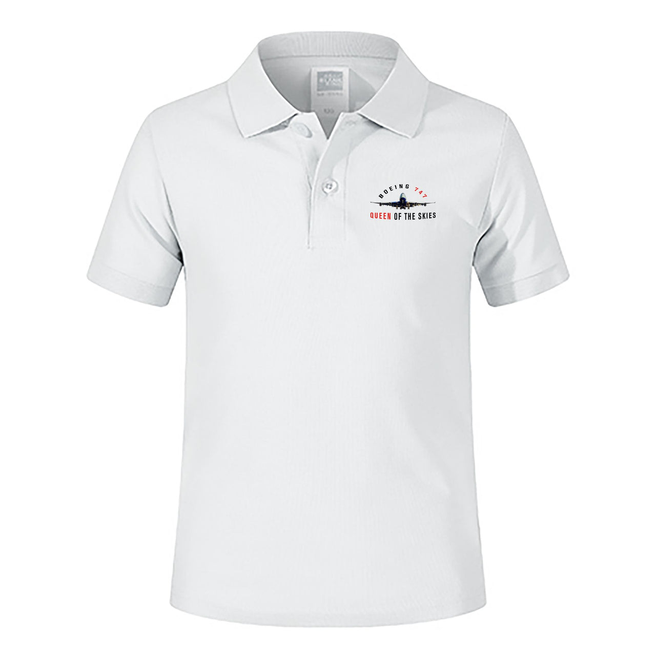 Boeing 747 Queen of the Skies Designed Children Polo T-Shirts