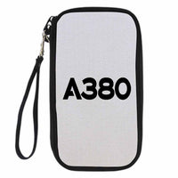 Thumbnail for A380 Flat Text Designed Travel Cases & Wallets
