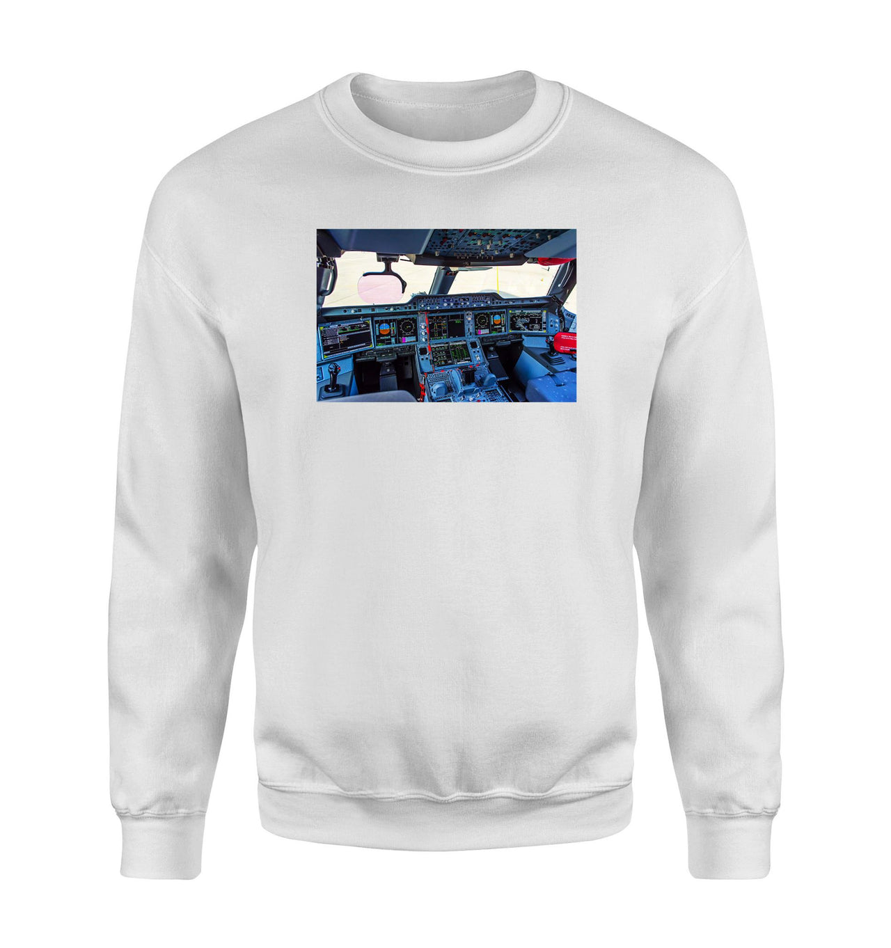 Airbus A350 Cockpit Designed Sweatshirts