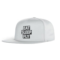 Thumbnail for Eat Sleep Fly Designed Snapback Caps & Hats