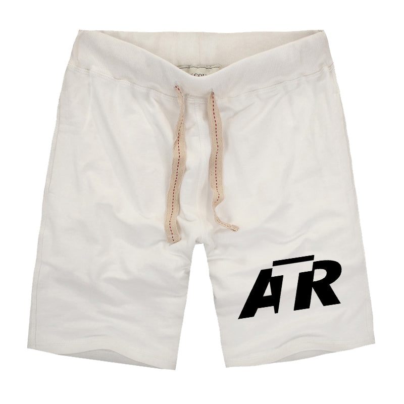 ATR & Text Designed Cotton Shorts