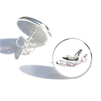 Thumbnail for Buran & An-225 Designed Stud Earrings