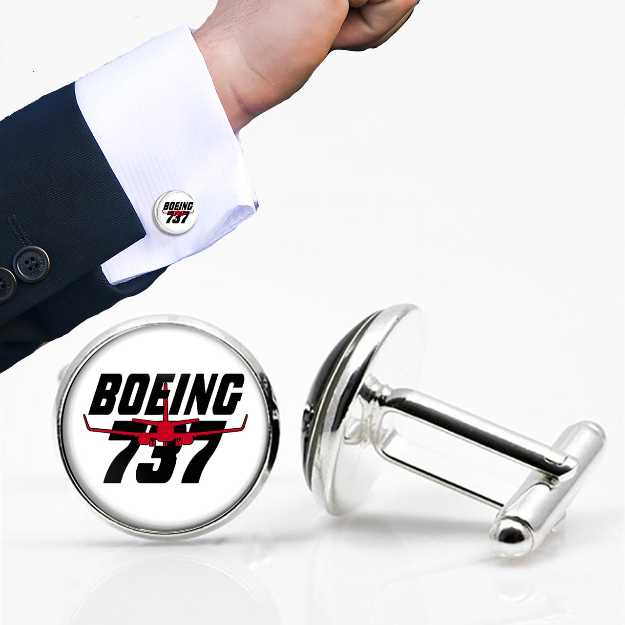 Amazing Boeing 737 Designed Cuff Links