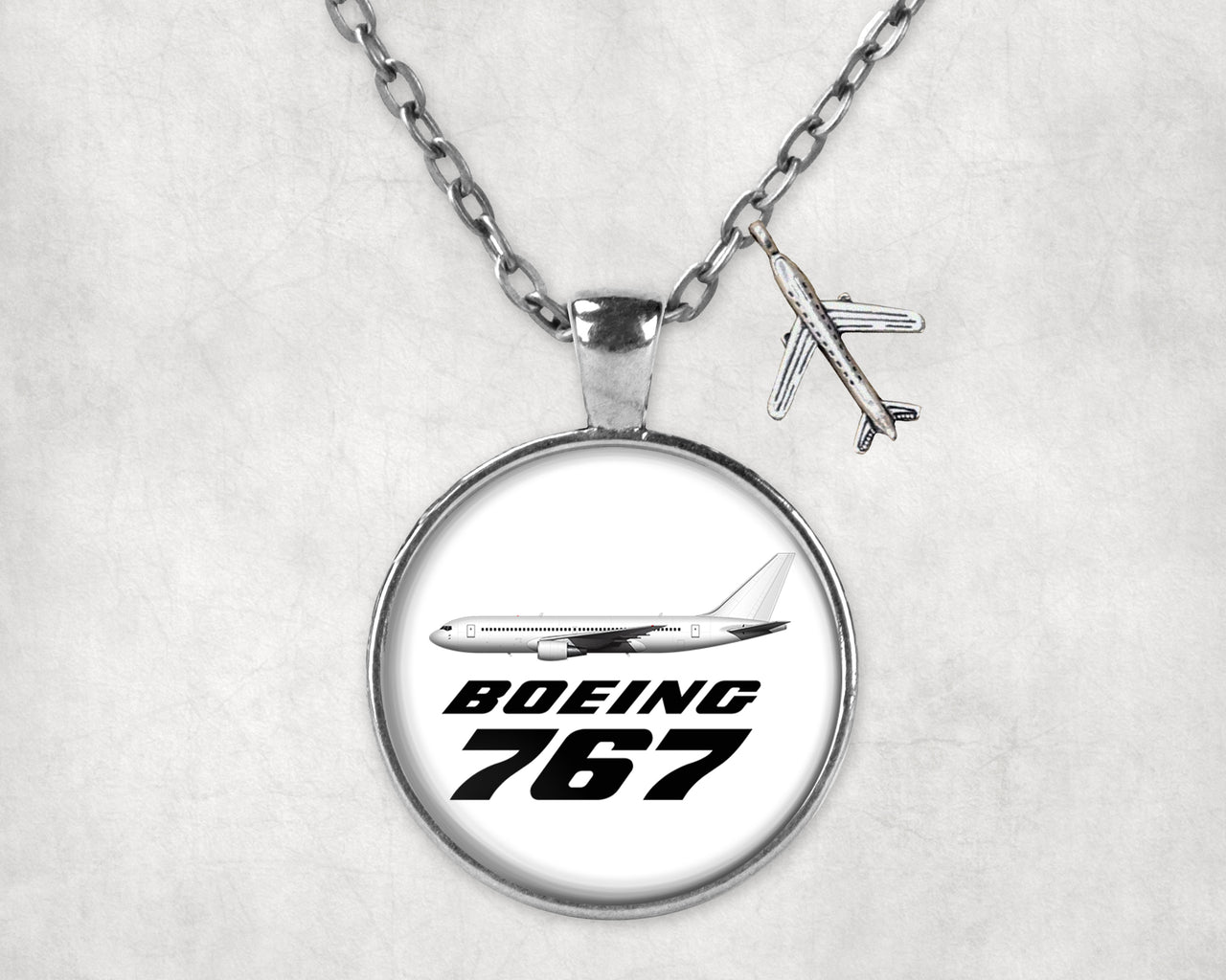 The Boeing 767 Designed Necklaces