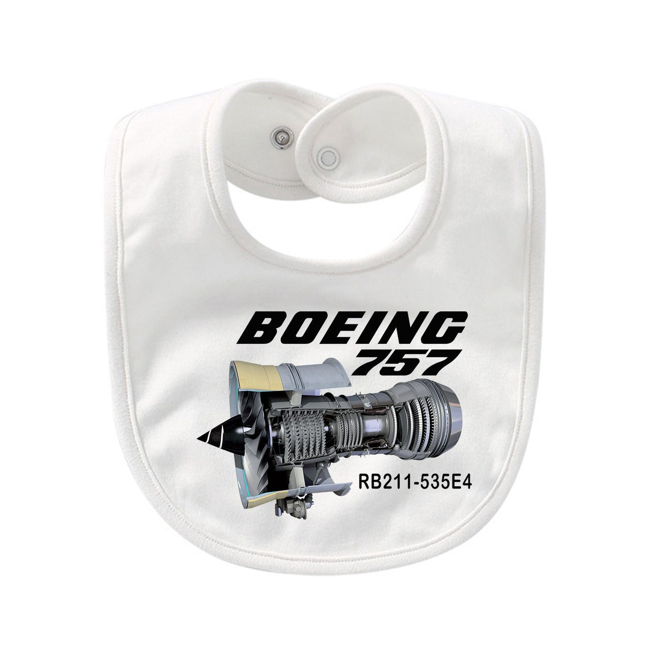 Boeing 757 & Rolls Royce Engine (RB211) Designed Baby Saliva & Feeding Towels