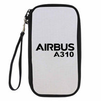 Thumbnail for Airbus A310 & Text Designed Travel Cases & Wallets