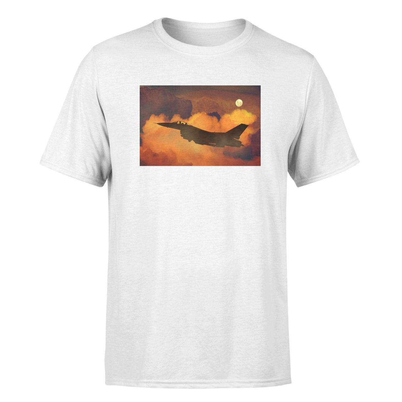 Departing Fighter Jet 16 Designed T-Shirts