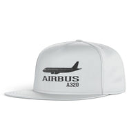 Thumbnail for Airbus A320 Printed Designed Snapback Caps & Hats