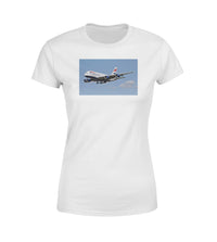 Thumbnail for Landing British Airways A380 Designed Women T-Shirts