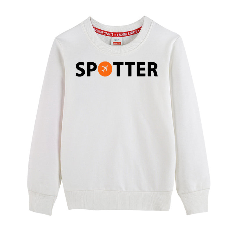 Spotter Designed "CHILDREN" Sweatshirts