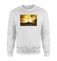 Thumbnail for Ready for Departure Passanger Jet Designed Sweatshirts